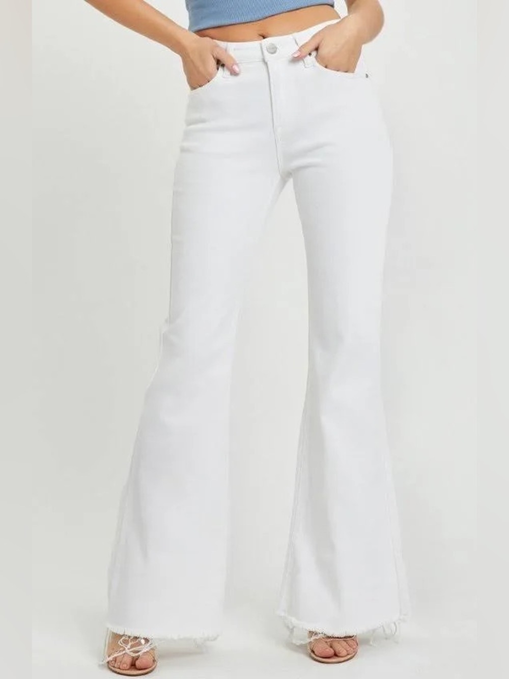 RISEN Mid Rise Stretch Fit Flare Jeans 9/29